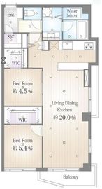 ライオンズマンション文京第2 7階 間取り図