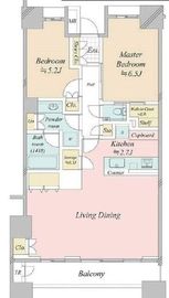 パークホームズ二子玉川ヒルトップ 4階 間取り図