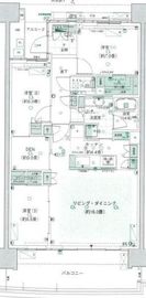 HARUMI FLAG PARK VILLAGE (晴海フラッグ パークヴィレッジ) 2階 間取り図