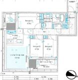 リビオタワー品川 31階 間取り図