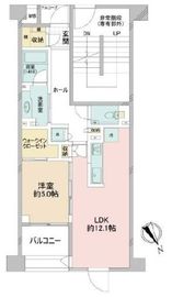 ファインレジデンス三田 2階 間取り図