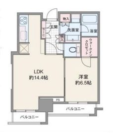 パークコート六本木ヒルトップ 4階 間取り図