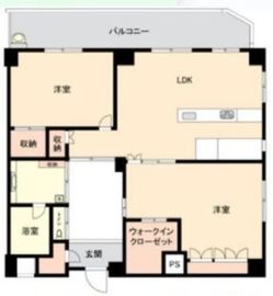 白金ハウス 3階 間取り図