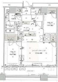 勝どきザ・タワー 43階 間取り図