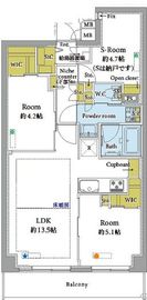 月島ホームズ 12階 間取り図
