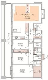 クリオ新宿戸山壱番館 11階 間取り図
