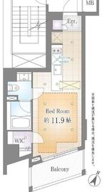 セルフィスタ渋谷 6階 間取り図