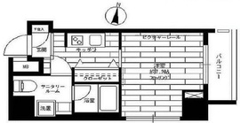 ステージファースト水道橋 4階 間取り図