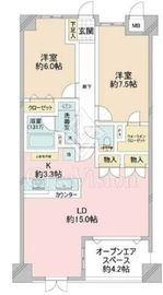グランシティ横浜西口 4階 間取り図