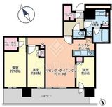 プラウドタワー小岩フロント 31階 間取り図