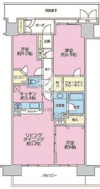 メイフェアパークス溝の口 20階 間取り図