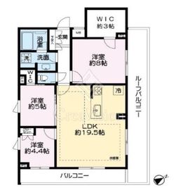 オープンレジデンシア吉祥寺本町テラス 4階 間取り図