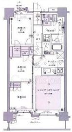 ライオンズ綾瀬セントマークス 4階 間取り図