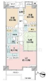アールヴェール文京大塚公園 9階 間取り図