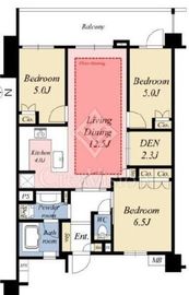 ライオンズ大森西グランフォート 2階 間取り図
