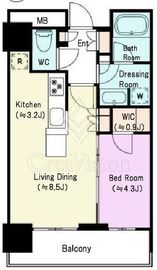 THE YOKOHAMA FRONT TOWER (ザ・ヨコハマフロントタワー) 18階 間取り図