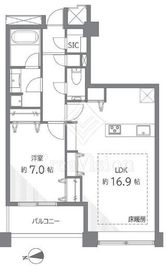 東京シーサウスブランファーレ 24階 間取り図