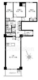 ガーデンハウス 4階 間取り図