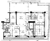杉並和田ハイム 8階 間取り図
