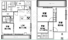 エザンス高井戸 7階 間取り図