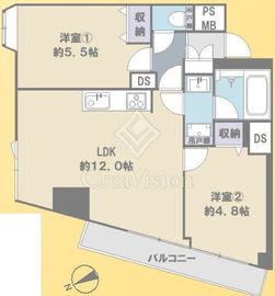 豊栄荻窪ステーションプラザ 6階 間取り図