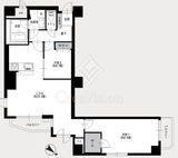 フロール巣鴨 10階 間取り図