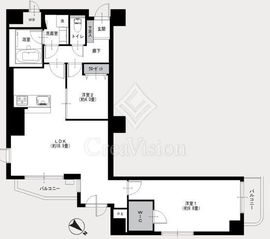 フロール巣鴨 10階 間取り図