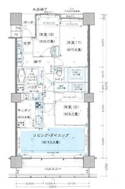 シティタワー品川 37階 間取り図