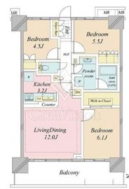 浅草タワー 14階 間取り図