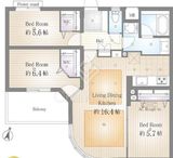 グランシティル・ロワイヤル久が原 3階 間取り図