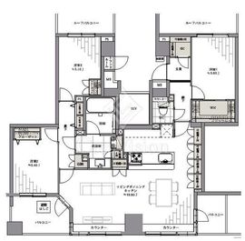 パークホームズ吉祥寺北町 5階 間取り図