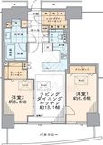 M.M.TOWERS FORESIS (エムエムタワーズフォレシス) 12階 間取り図