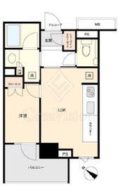 プラウド横浜岡野一丁目 3階 間取り図