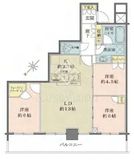 リヴァリエ 15階 間取り図