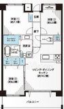 リステージ綱島ラグシス 2階 間取り図