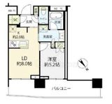 パークコート赤坂檜町ザ・タワー 14階 間取り図
