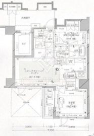 ピアース銀座レジデンス 9階 間取り図