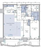 THE TOYOMI TOWER MARINE&SKY WEST 51階 間取り図