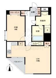 ライオンズマンション白金東 3階 間取り図