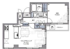 シャンブル富ヶ谷 3階 間取り図
