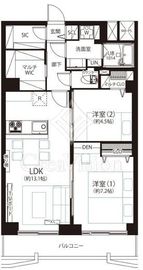 メゾンドール代々木 7階 間取り図