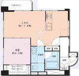 第17宮庭マンション 5階 間取り図