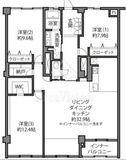 外苑マンション 3階 間取り図