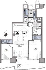 THEパームス東中野エアリィタワー 4階 間取り図