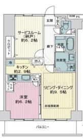 ライオンズシティ西新宿 1階 間取り図