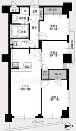 セザール目白 2階 間取り図