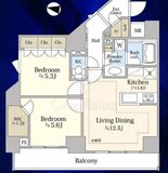 ウィルレーナ目白 4階 間取り図