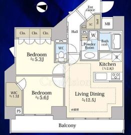 ウィルレーナ目白 4階 間取り図