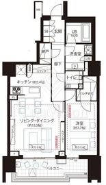 ザ・パークハウス渋谷南平台 7階 間取り図