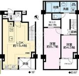オープンレジデンス幡ヶ谷 1階 間取り図
